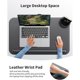 thumbnail image 2 of Mesa portátil para laptop SAIJI cuero negro hasta 17, 2 of 3