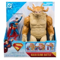Set Figura Superman Vs Monstruo Kaiju Slime Dc