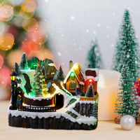 Movi - Adorno Navideño Musical Con Luz Y Miento