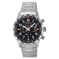 Reloj Citizen Eco-Drive Chronograph Stainless Steel Black Dial Ca0790-83E 100M Men'S Watch