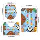 thumbnail image 3 of Juego de Alfombras de Baño Hey Duggee Coral Fleece 3 Piezas, 3 of 6