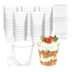 thumbnail image 1 of Pack X50 Vasos Postres + 50 Cucharas Postres Desechables Trasnparente / Vasos Postres Y Cucharas, 1 of 10