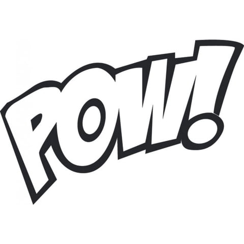 Rienda Libre Graphics - Decomural Pow! Comic Book Ws-35652