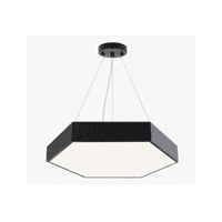 Genérico - Lampara De Techo Led Hexágono 50W/60Cm