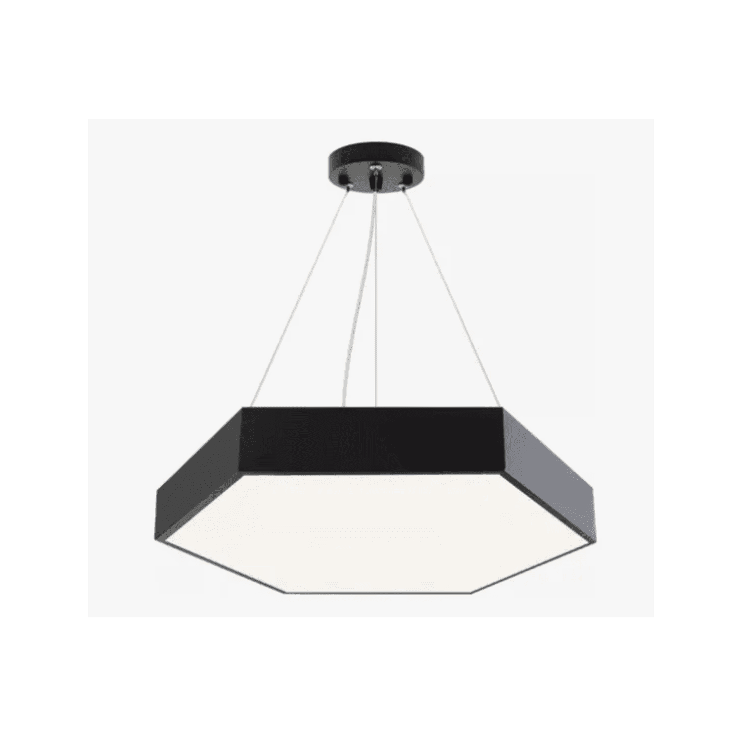 Genérico - Lampara De Techo Led Hexágono 50w/60cm