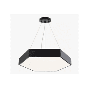 Genérico - Lampara De Techo Led Hexágono 50W/60Cm