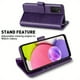 thumbnail image 1 of Premium Leather Wallet Case with Glass Screen Protector and RFID Blocking for Samsung Galaxy A71/A54/A53/A52/A52s/A51/A50/A30s/A34/A33/A32/A23/A21/A20, 1 of 3
