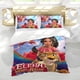 thumbnail image 5 of Elena de Avalor Princesa Conjunto de sábanas temático, trío de piezas, cómodo y amigable con la piel, diseño único, regalo de decoración para el hogar para familiares, amigos y fans,140cm *210cm, 5 of 6