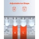 thumbnail image 3 of Máquina de hielo para encimera VEVOR, 33 kg, autolimpiante con cuchara, 2 tamaños, 3 of 9