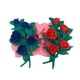 thumbnail image 4 of Molde de silicona para fondant 3D de flores, rosa, molde para pastel y chocolate, 4 of 8