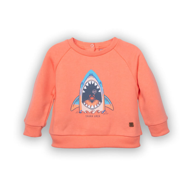 Polerón Bebe Niño Coral Pillin