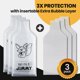 thumbnail image 4 of Juego de 3 bolsas de vino reutilizables a prueba de fugas JIMMY THE FOX, 4 of 9