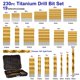 thumbnail image 5 of Juego de brocas PLATINUMEDGE Metric 230 piezas de titanio, 5 of 7