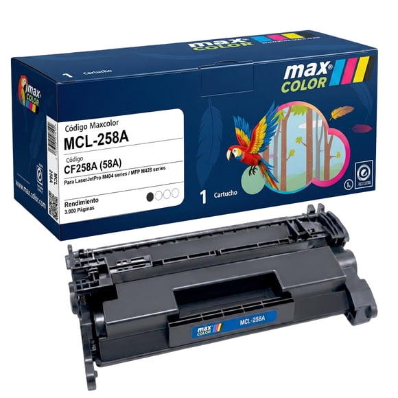Toner CF258A 58A Alternativo M404 M404dn M428 M428fdw