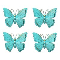 Genérico - Set Decoración Pared Mariposa 3D Arte Estatua Turquesa Jhn