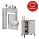 thumbnail image 1 of Mueble Organizador 1 Puerta + Organizador De Baño Wc 9002Mb-9006B Beige Malbec - Blanco, 1 of 6