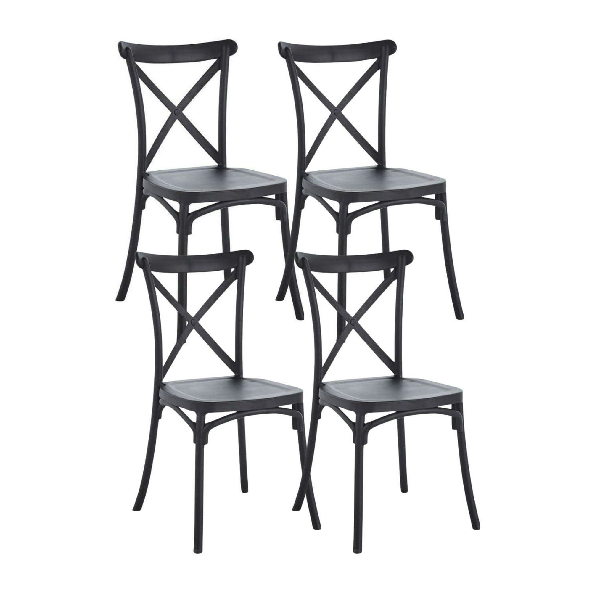 Habita2 Chile - Pack 4 Sillas Sena Negra