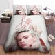 thumbnail image 2 of Billie Eilish in Platinum White Hair Photo Duvet Cover Bedding Set3-Piece Bedding Set (1 Duvet Cover + 2 Pillow Shams), 2 of 3