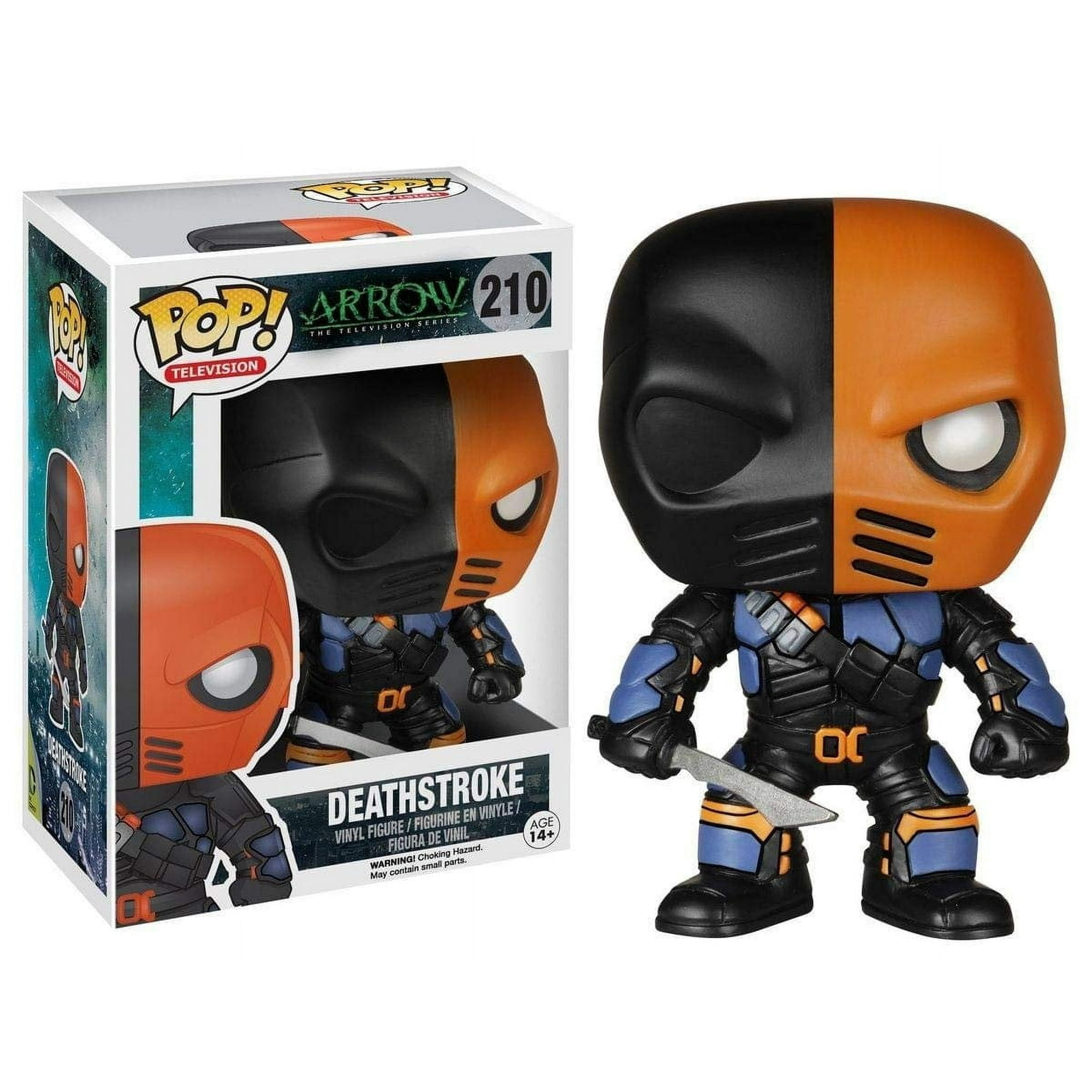 Figura De Acción Funko Pop Television Arrow Deathstroke Con Funda Protectora