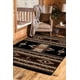 thumbnail image 2 of Alfombra decorativa United Weavers Manhattan Phoenix negra 55 x 90 cm, 2 of 2