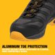 thumbnail image 2 of Zapatos de trabajo DEWALT Boron, ligeros, con punta de aluminio, para hombre, negros, 2 of 5