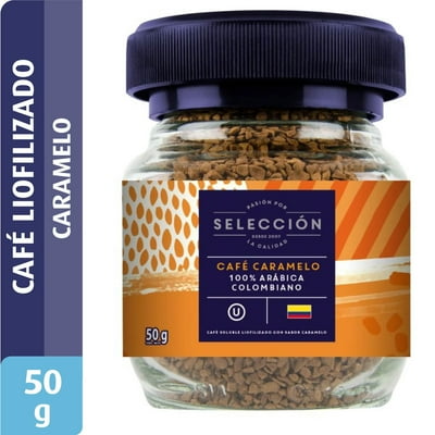 Café Liofilizado Caramelo Frasco 50 Gr Selección