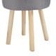 thumbnail image 4 of Puff Redondo 45x35 Cm Gris, 4 of 5
