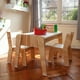 thumbnail image 2 of Kit Mesa y 2 Sillas infantil Born Color Madera Natural / Blanco, 2 of 3