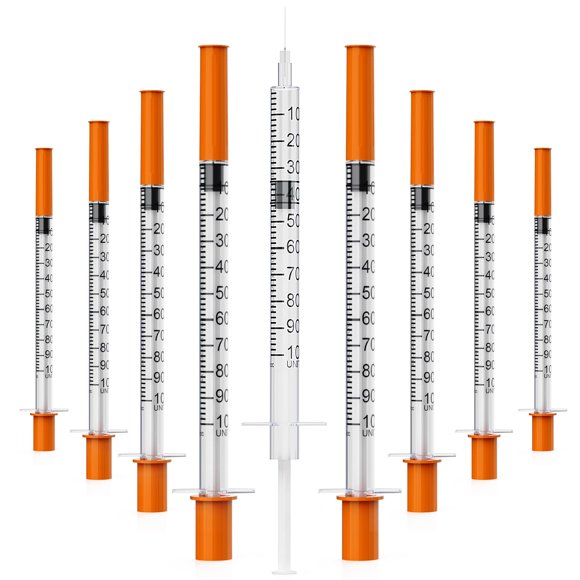 Jeringa GODCREAT 1 ml 30 gauge 1/2 " 25 piezas