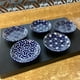 thumbnail image 2 of Mini Platos Japoneses Tintura Índigo Diseño Edo Komon, 2 of 5