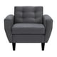 thumbnail image 1 of Sofa Bote 1c Felpa 00 Gris, 1 of 6