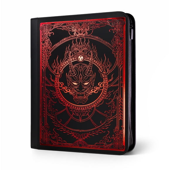 Carpeta para cartas Trading Card SleeveChief Blood Oni para top loaders, 252 cartas
