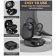 thumbnail image 5 of Estuche WADVCU Sport X20 de silicona negro con mosquetón, 5 of 7