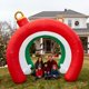 thumbnail image 4 of Arco inflable ZPISF de 3,2 m con LED para exteriores - Decoración navideña, 4 of 8