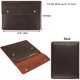 thumbnail image 2 of Funda para Tablet DUKE&COW de Cuero para iPad Pro 12.9/13 pulgadas Marrón Oscuro, 2 of 9