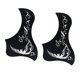 thumbnail image 2 of 2pcs placa de rasgu?o pickguard guitarra para guitarra acústica modelo de plata, 2 of 5