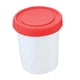 thumbnail image 3 of Helado Taza De Pinta Recipiente De Postre Para Postres Helado Casero Yogur S Rojo, 3 of 3