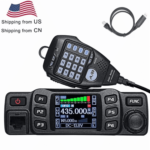 Anytone At-778Uv Transceptor Móvel Profissional Para Frotas E Segurança