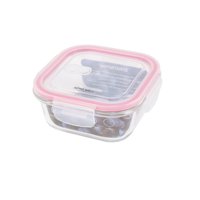 Homewell - Contenedor Hermetico Vidrio Cuadrado 520Ml