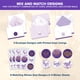 thumbnail image 5 of Tarjetas de agradecimiento decorativas de color morado brillante con sobres, paquete de 24, 5 of 6