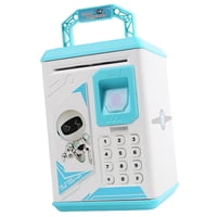 Bothyi - Cajero Automático Electrónico Alcancía Juguetes Educativos Tempranos Para Niños Regalos Azul