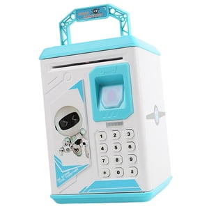 Bothyi - Cajero Automático Electrónico Alcancía Juguetes Educativos Tempranos Para Niños Regalos Azul