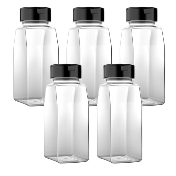 Tarro de especias Mountain West 473 ml, pack de 5 recargable