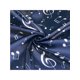 thumbnail image 4 of INSPIRE CHIC Mujer Satén Cuadrado Nota Musical 35" Gran Bufanda Sedosa para el Cuello Azul Oscuro, 4 of 6