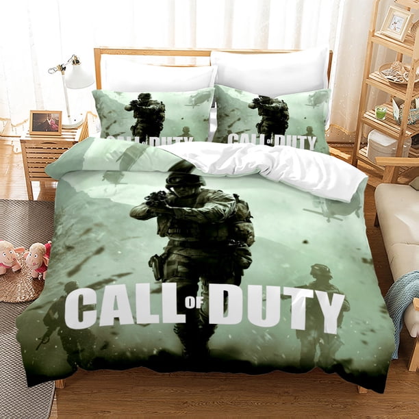 Call of Duty Warzone Bedding Set Single Twin Full Queen King Size Game Bed Set Aldult Kid Bedroom Duvetcover Sets 3D Bed Sheets
