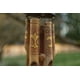 thumbnail image 3 of Campanilla de viento Cohasset Fleur de Lis hecha a mano en madera de bambú, 3 of 3