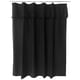 thumbnail image 1 of Juego Cortina Recogida para Baño Lisa Negro, 1 of 3