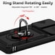 thumbnail image 3 of Estuche GANGXUN para Xiaomi Redmi Note 12 Pro 4G, soporte giratorio 360°, estilo mecánico y magnético, 3 of 5