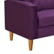 thumbnail image 3 of Sofa New Retro 3C Felpa 04 Morado, 3 of 6