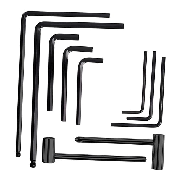Allen para guitarra 13x, pieza de repuesto para herramienta de guitarra, accesorio práctico, llave de guitarra portátil multiusos para